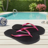 Sandalias, Color Negro y Rosa