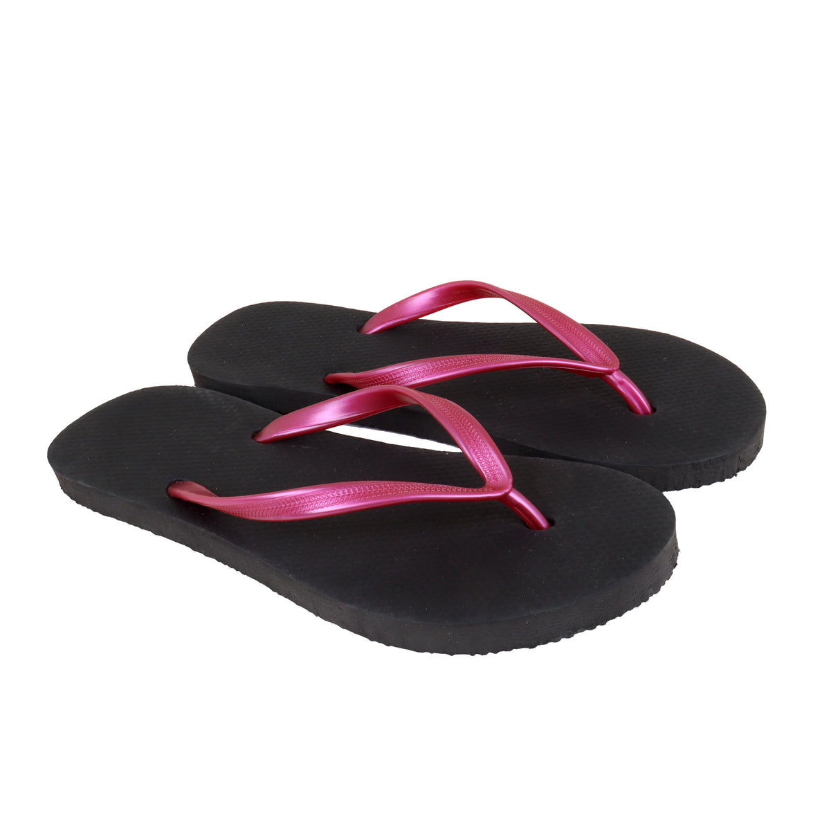 Sandalias, Color Negro y Rosa