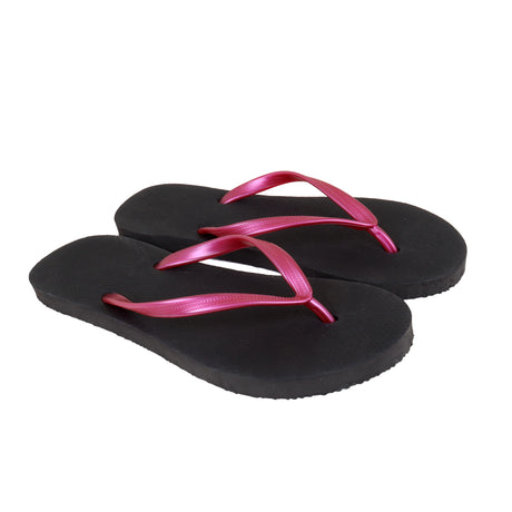 Sandalias, Color Negro y Rosa