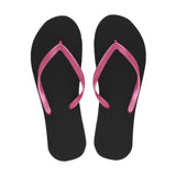 Sandalias, Talla 26, Color Negro y Rosa Metálico