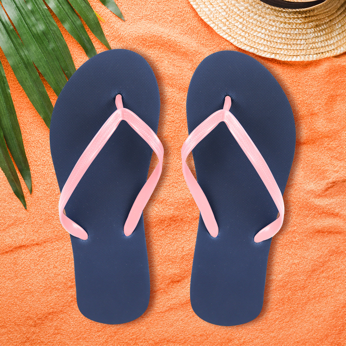 Sandalias, Color Azul y Rosa, Talla 26