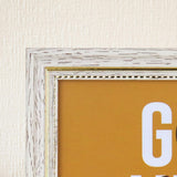 Portarretrato con Marco color Beige con Oro 13x18cm