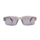 Lentes de Sol con Marco Cuadrado Transparente