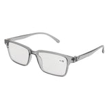 Lente con Armazón Cuadrado color Gris Oxford para Lectura, Dioptría 1.50