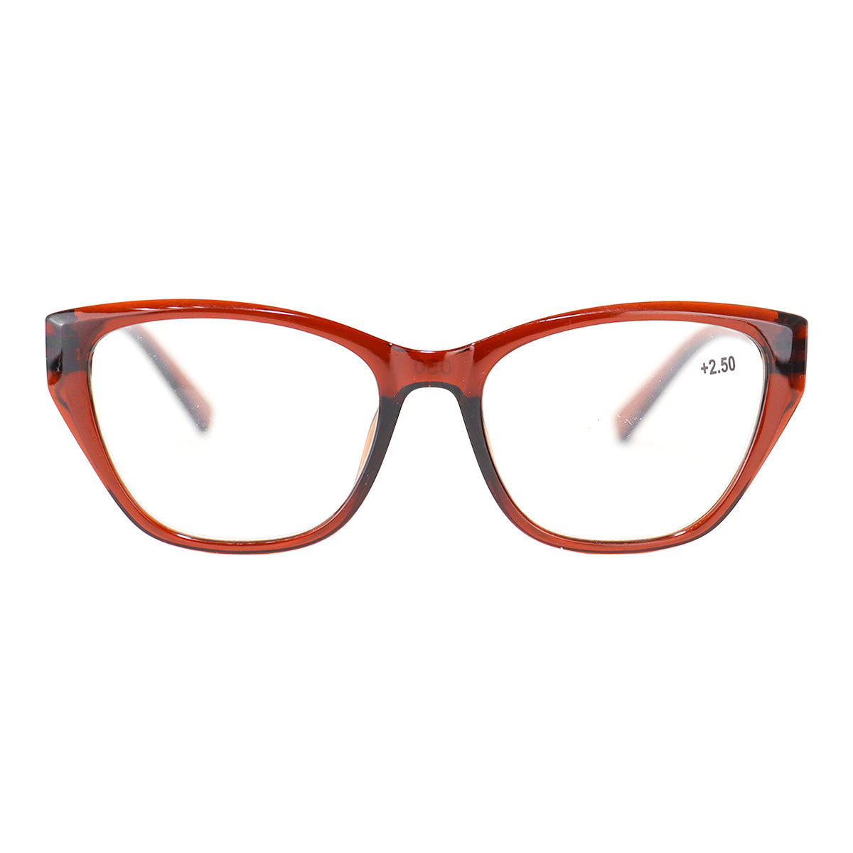 Lentes de Lectura, Color Café +2.50