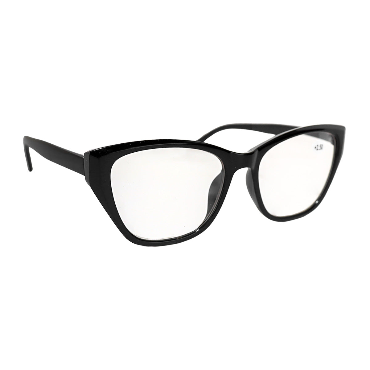 Lentes de Lectura Redondos, Color Negro +2.50