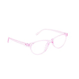 Lentes de Armazón Ovalado color Rosa con Graduación de 2.50