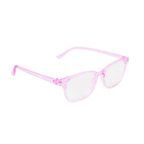 Lentes de Armazón Redondo color Rosa con Graduación de 2.50