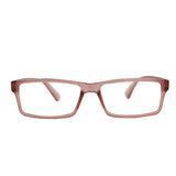 Lentes con Armazón Rectangular color Rosa Palo, Dioptría 3.00