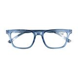Lentes con Armazón Cuadrado color Azul Petróleo, Dioptría 3.00