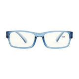 Lentes con Armazón Rectangular color Azul Petróleo, Dioptría 3.00
