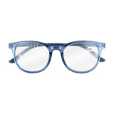Lentes de Lectura Ovales, +2.00, Color Azul Transparente