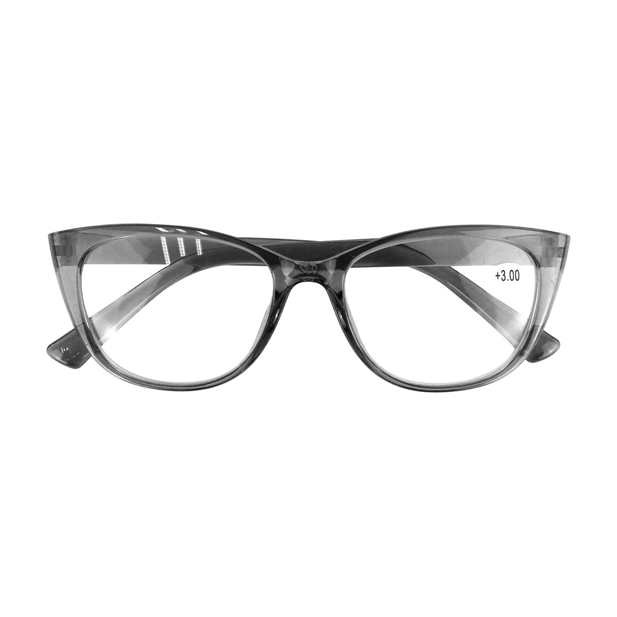 Lentes con Armazón Ovalado color Oxford, Dioptría 3.00
