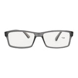 Lentes con Armazón Rectangular color Gris, Dioptría 3.00