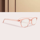 Lentes con Armazón Redondo color Rojo, Dioptría 3.00