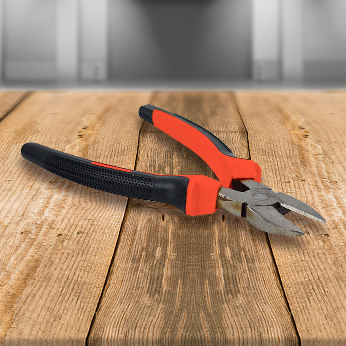 Pinza de Corte color Rojo con Negro