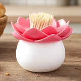 Portapalillos Diseño Flor, Color Rosa