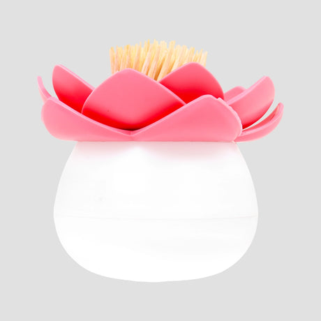 Portapalillos Diseño Flor, Color Rosa
