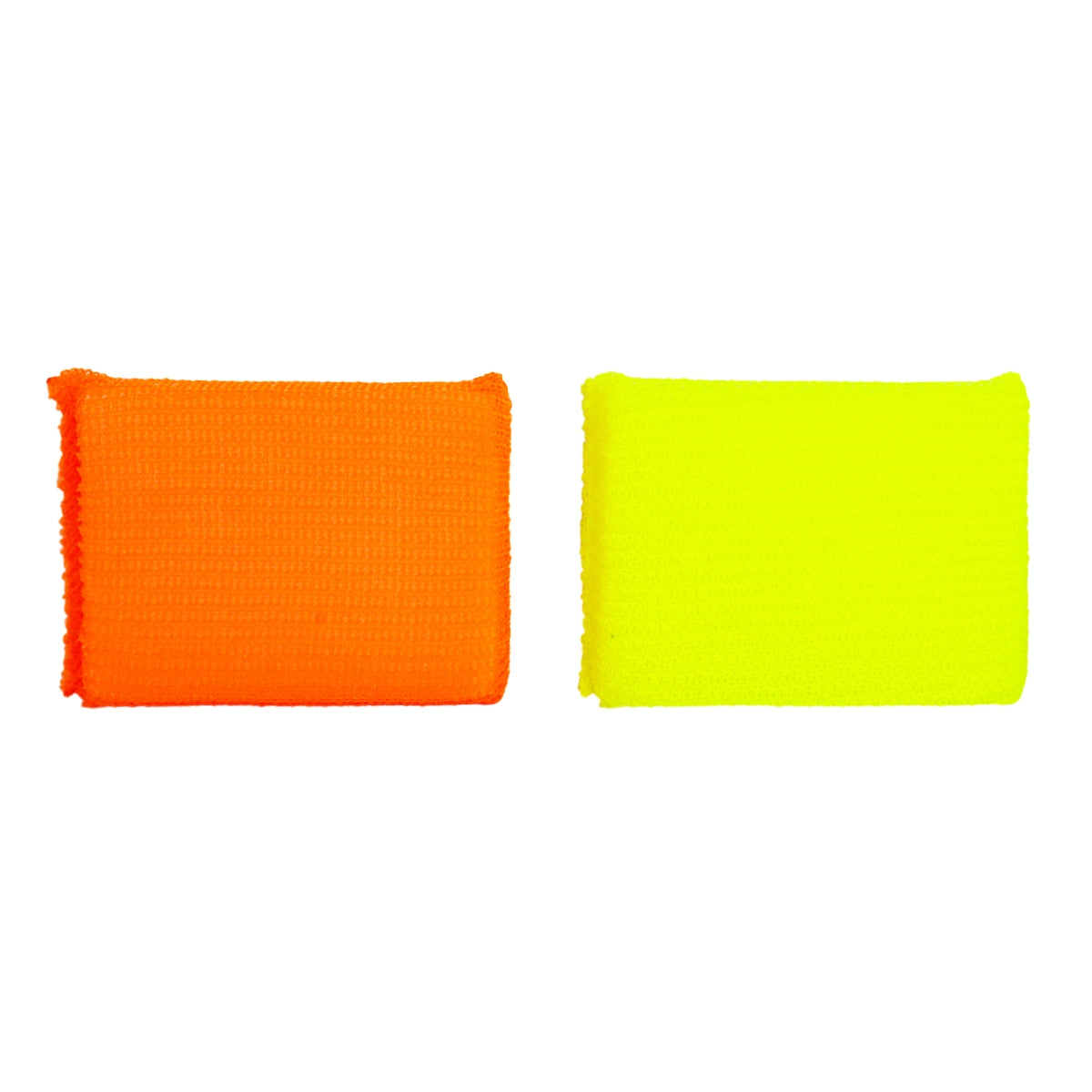 Esponja para Cristalería, Fregón, Amarillo y Naranja, 2 pzas