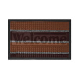 Tapete Decorativo con Diseño de Líneas color Café 35x55cm
