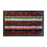 Tapete Decorativo color Café con Diseño de Líneas 35x55cm