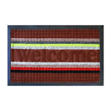 Tapete Decorativo color Café con Diseño de Líneas 35x55cm