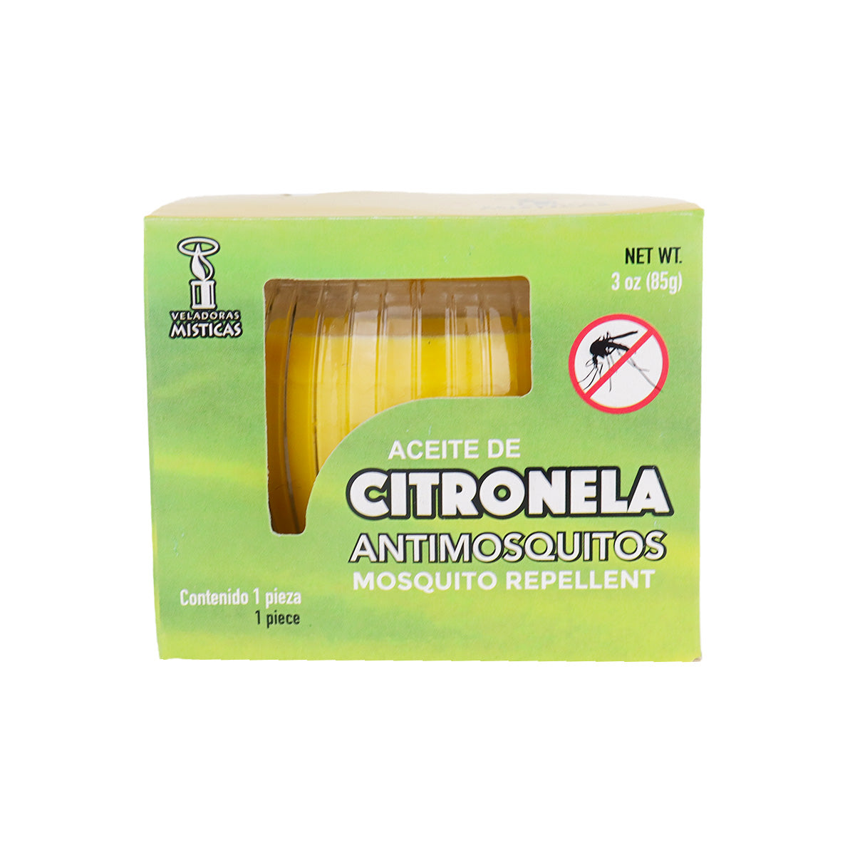Vela de Aceite de Citronela Antimosquitos