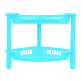 Organizador de Cocina con 2 Repisas, Color Azul