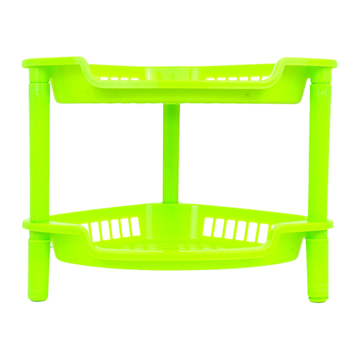 Organizador de Cocina con 2 Repisas, Color Verde