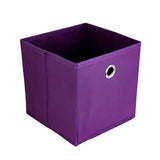 Caja Non Woven color Lila para Almacenamiento, 20x20cm