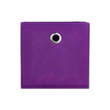 Caja Non Woven color Lila para Almacenamiento, 20x20cm