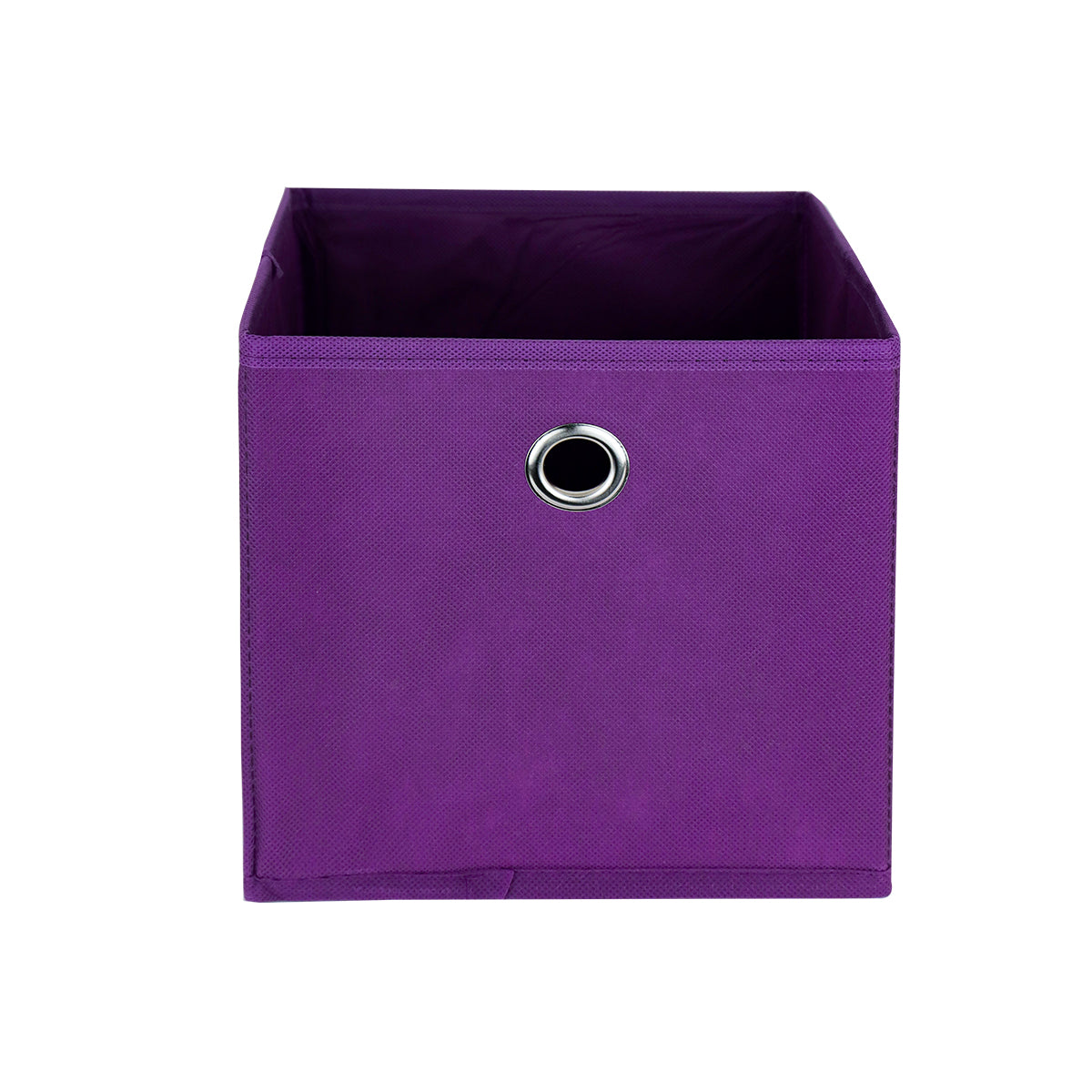 Caja Non Woven color Lila para Almacenamiento, 20x20cm