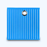 Caja Cuadrada para Almacenamiento, Non Woven, color Turquesa