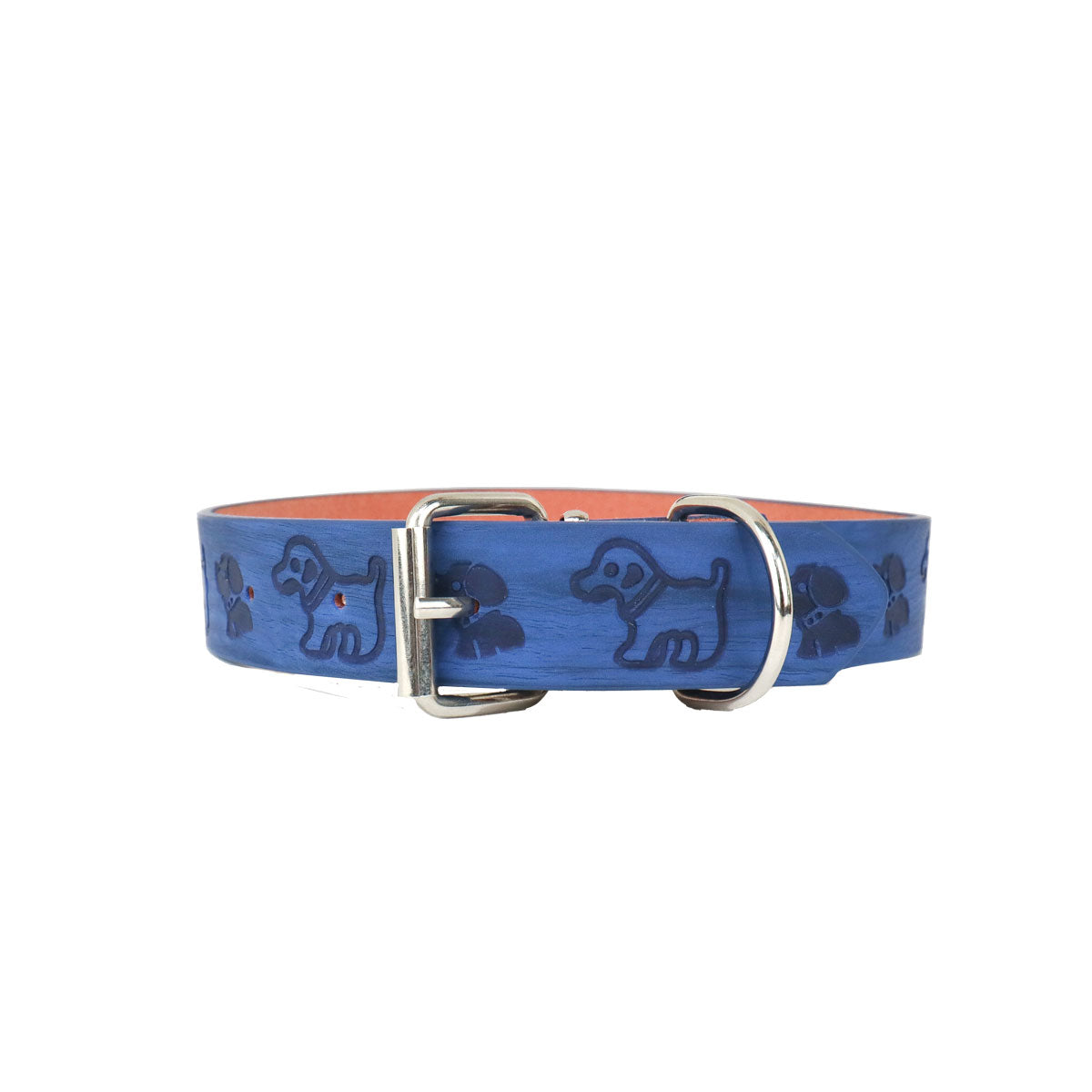 Collar Decorado color Azul Marino para Mascota