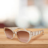 Lentes de Sol con Armazón Rectangular