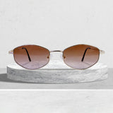 Lente de Sol Unisex color Café