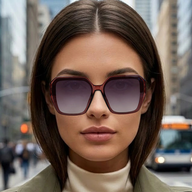 Lentes de Sol, Color Morado