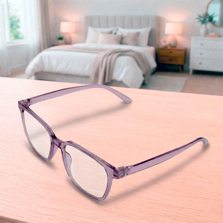 Lentes de Lectura, Color Morado, +3.50