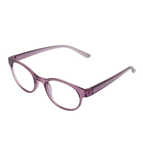 Lentes de Lectura, Redondos, Color Morado, +3.50