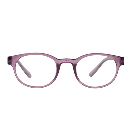 Lentes de Lectura, Redondos, Color Morado, +3.50