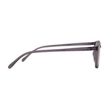 Lentes de Armazón Ovalado con 3.50 de Dioptría, color Gris Oxford