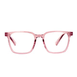 Lentes de Lectura, Cuadrados, Color Rosa, +3.50