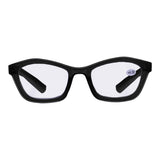 Lentes de Armazón Cuadrado color Gris Oxford con Graduación de 4.00