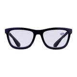 Lentes de Armazón Cuadrado color Negro, Graduación de 4.00 Dioptrías