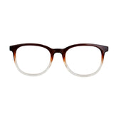 Lentes de Lectura, Forma Ovalada, Color Café con Degradado, +3.00