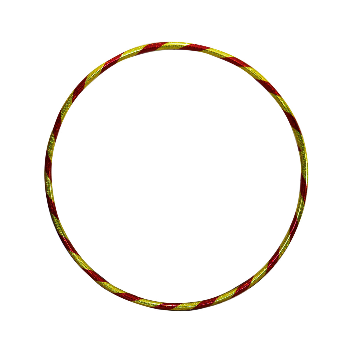 Hula Hoop de PlÃ¡stico color Rojo con Dorado