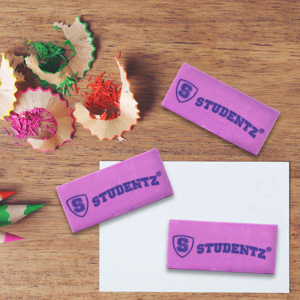 Set Borradores color Lila Studentz 4pza.