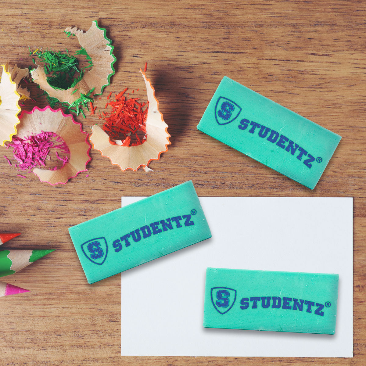 Set Borradores color Menta Studentz 4pza.