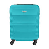 Maleta de Viaje Voyza, Color Aqua, 37x23x55cm