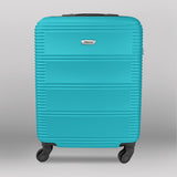 Maleta de Viaje Voyza, Color Aqua, 37x23x55cm